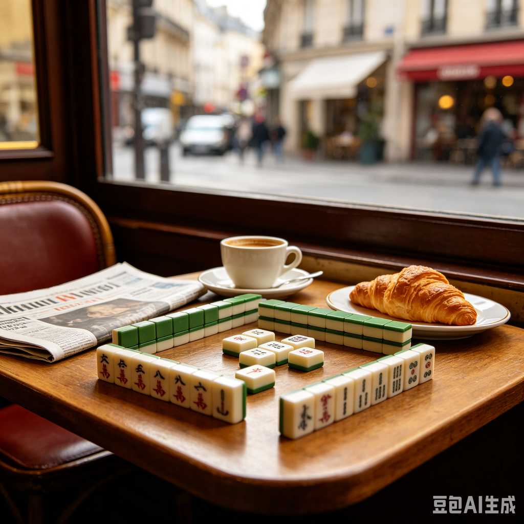 blue mahjong tiles