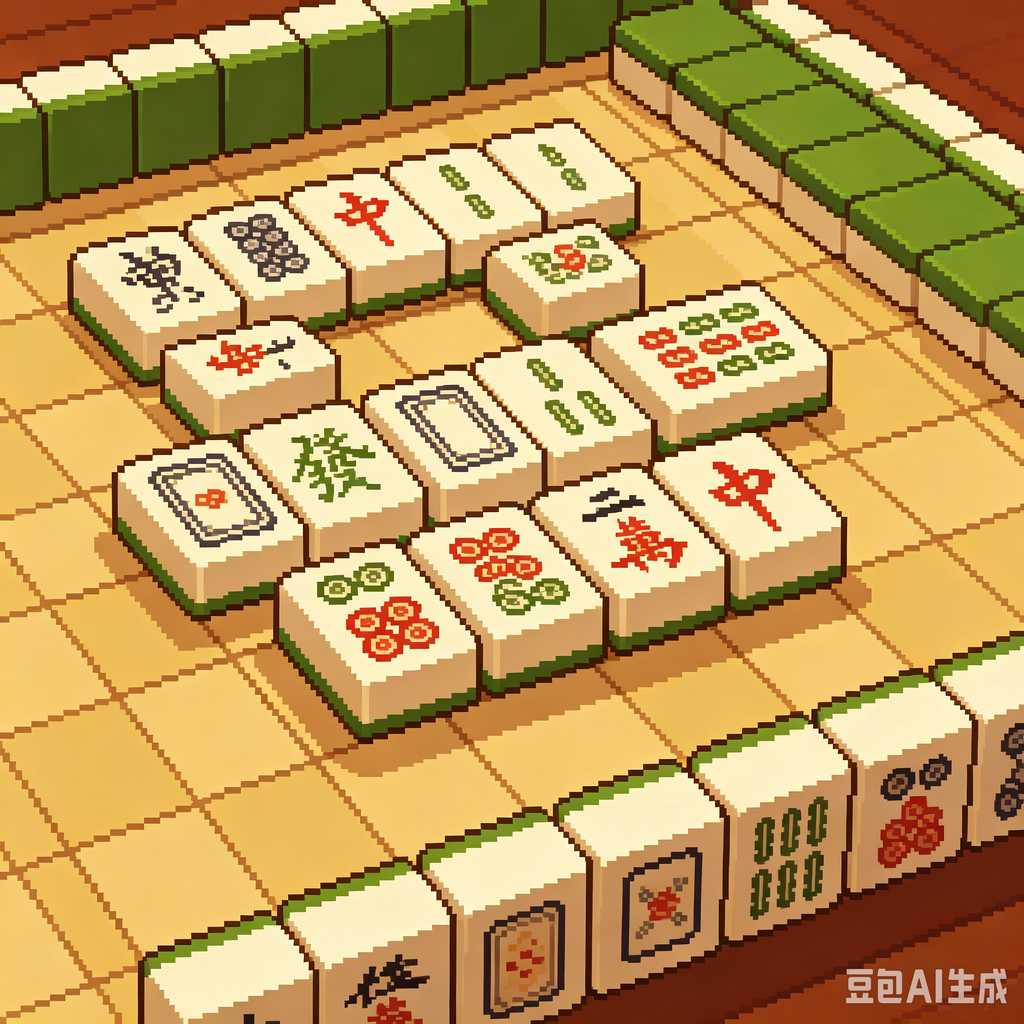 camping mahjong game set