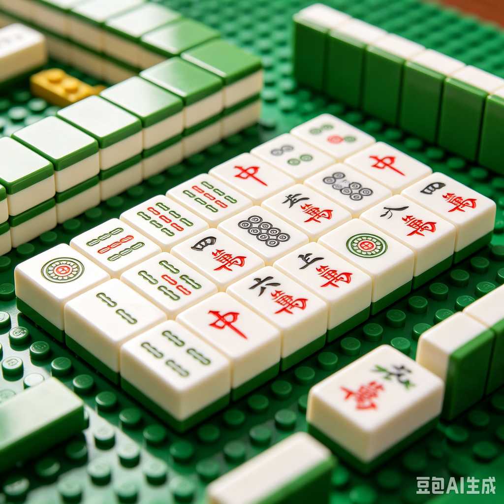custom glitter mahjong tiles