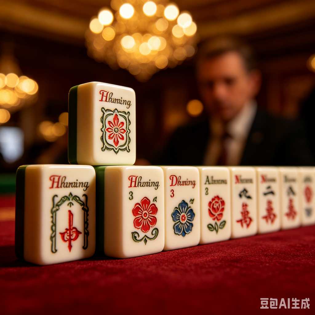 luggage portable mahjong tiles